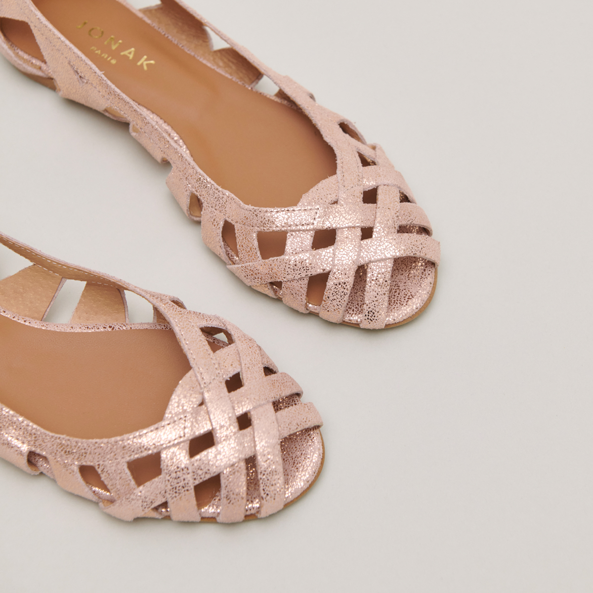Ballerines ajourées en croûte – Image 3