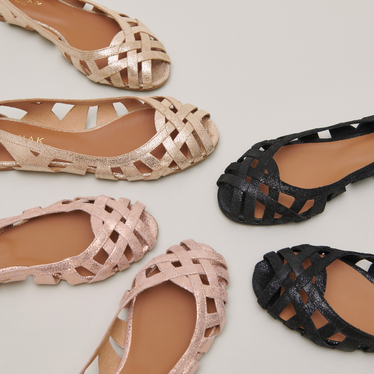 Ballerines ajourées en croûte – Image 5