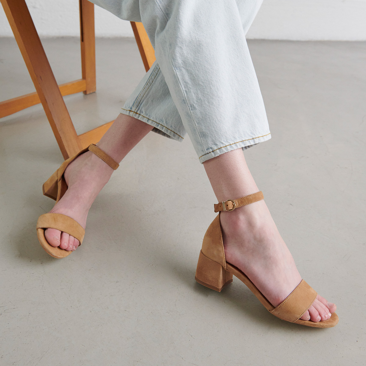 Sandales à talons carrés – Image 3