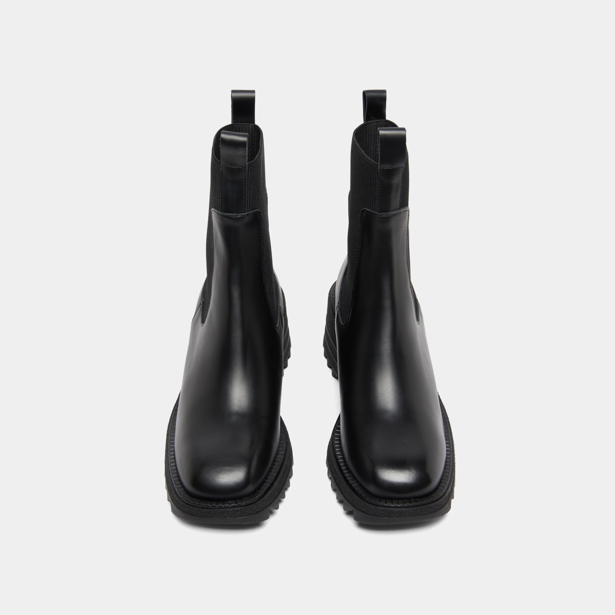 Boots à élastiques et semelles crantées.... – Image 7