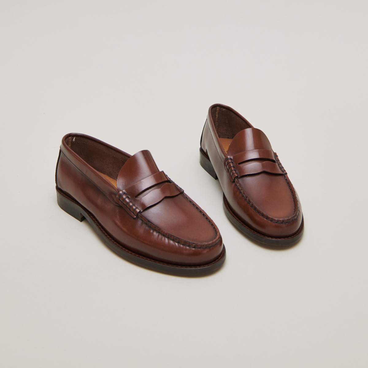 Mocassins à bouts ronds