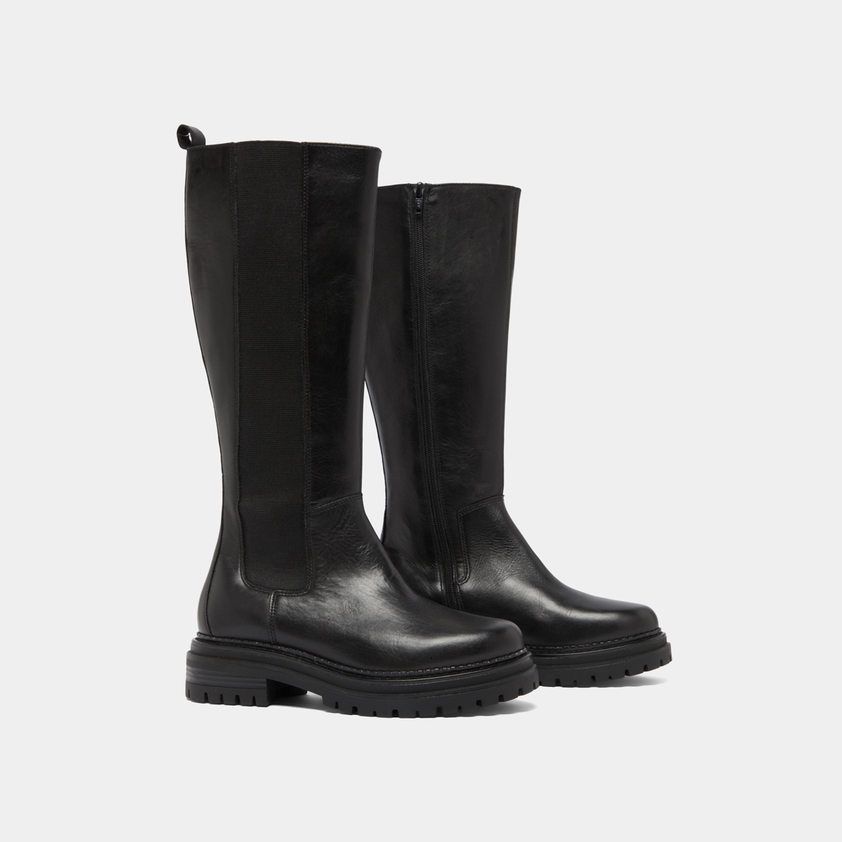 Bottes à bouts ronds et semelles crantée... – Image 4