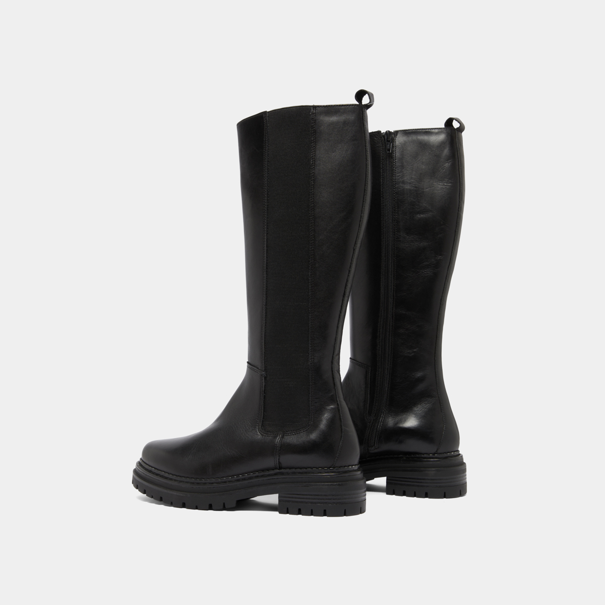 Bottes à bouts ronds et semelles crantée... – Image 6