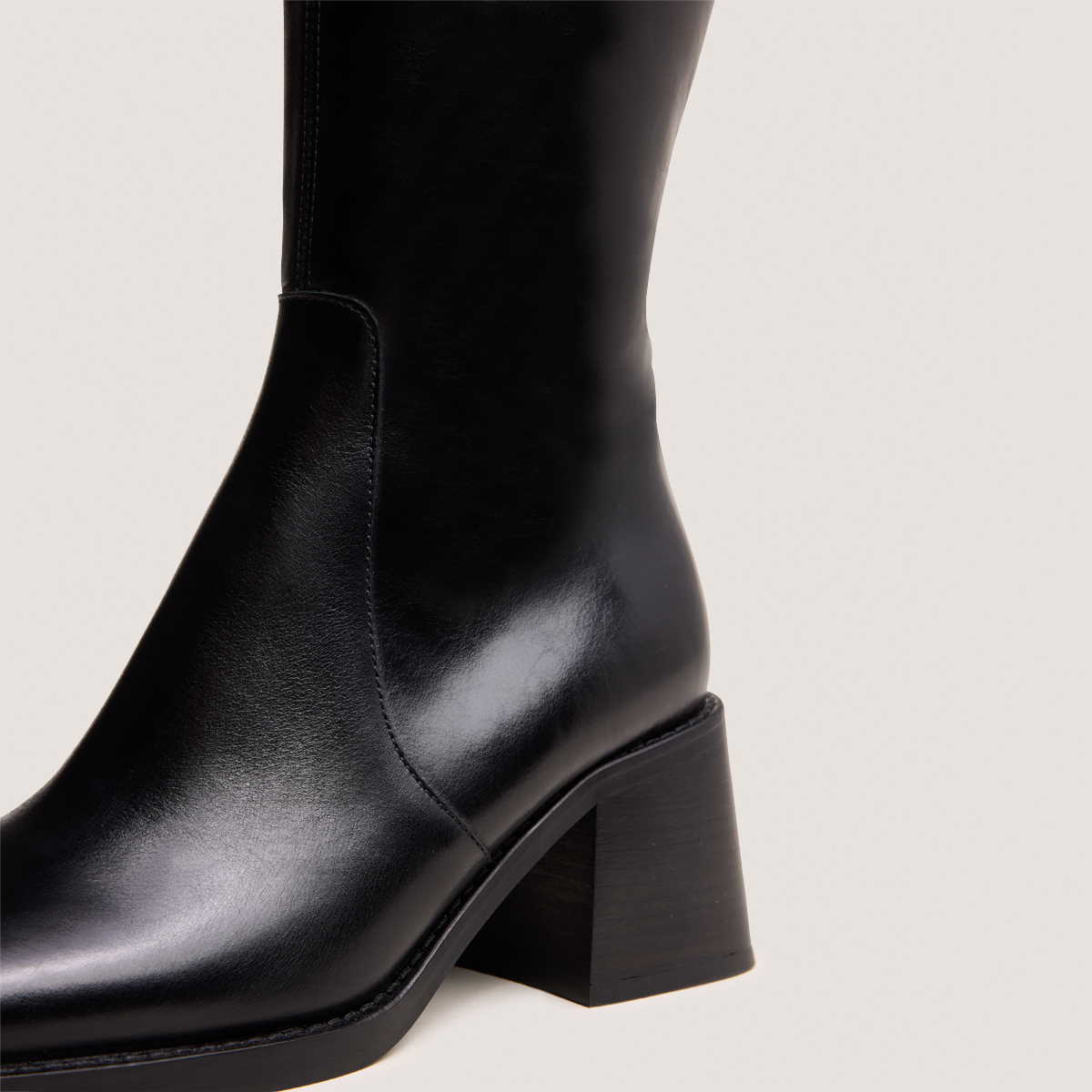 Bottes à talons épais et bouts carrés – Image 3