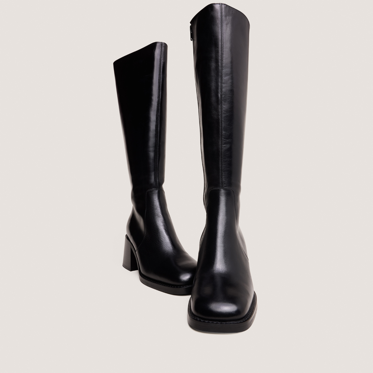 Bottes à talons épais et bouts carrés – Image 4