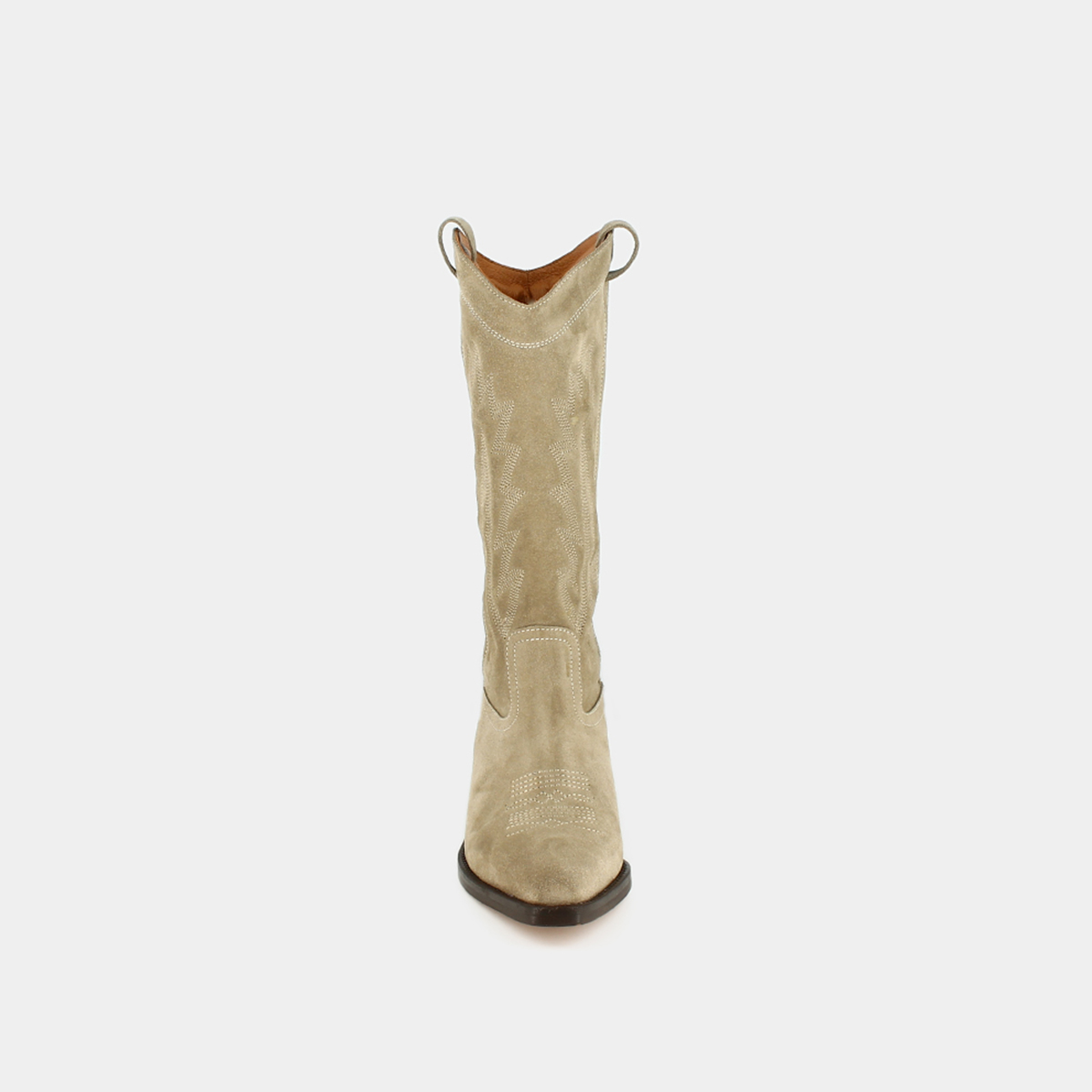 Bottes à bouts pointus et surpiqures app... – Image 6