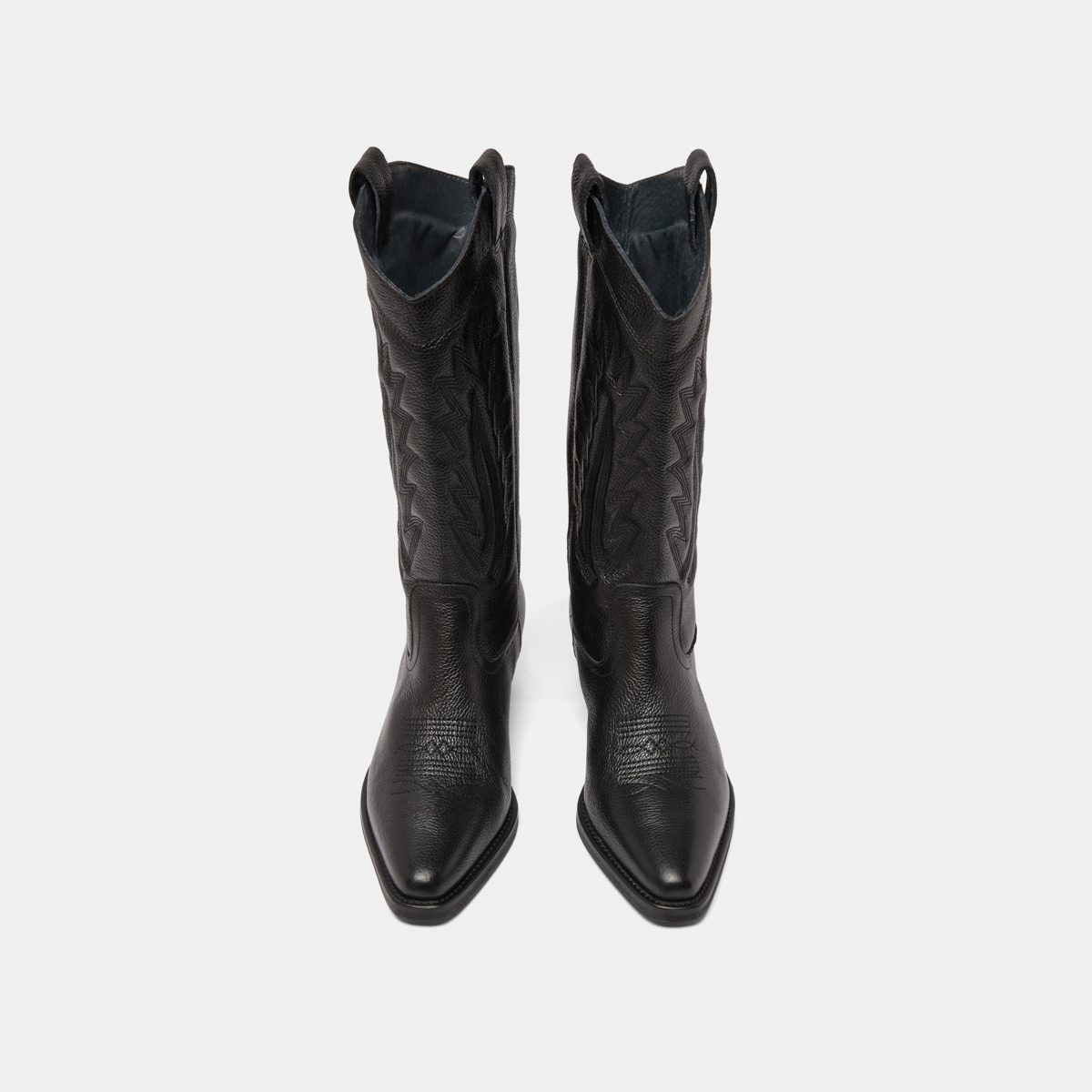 Bottes à bouts pointus et surpiqures app... – Image 7