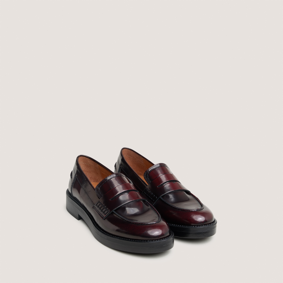 Mocassins à bouts ronds