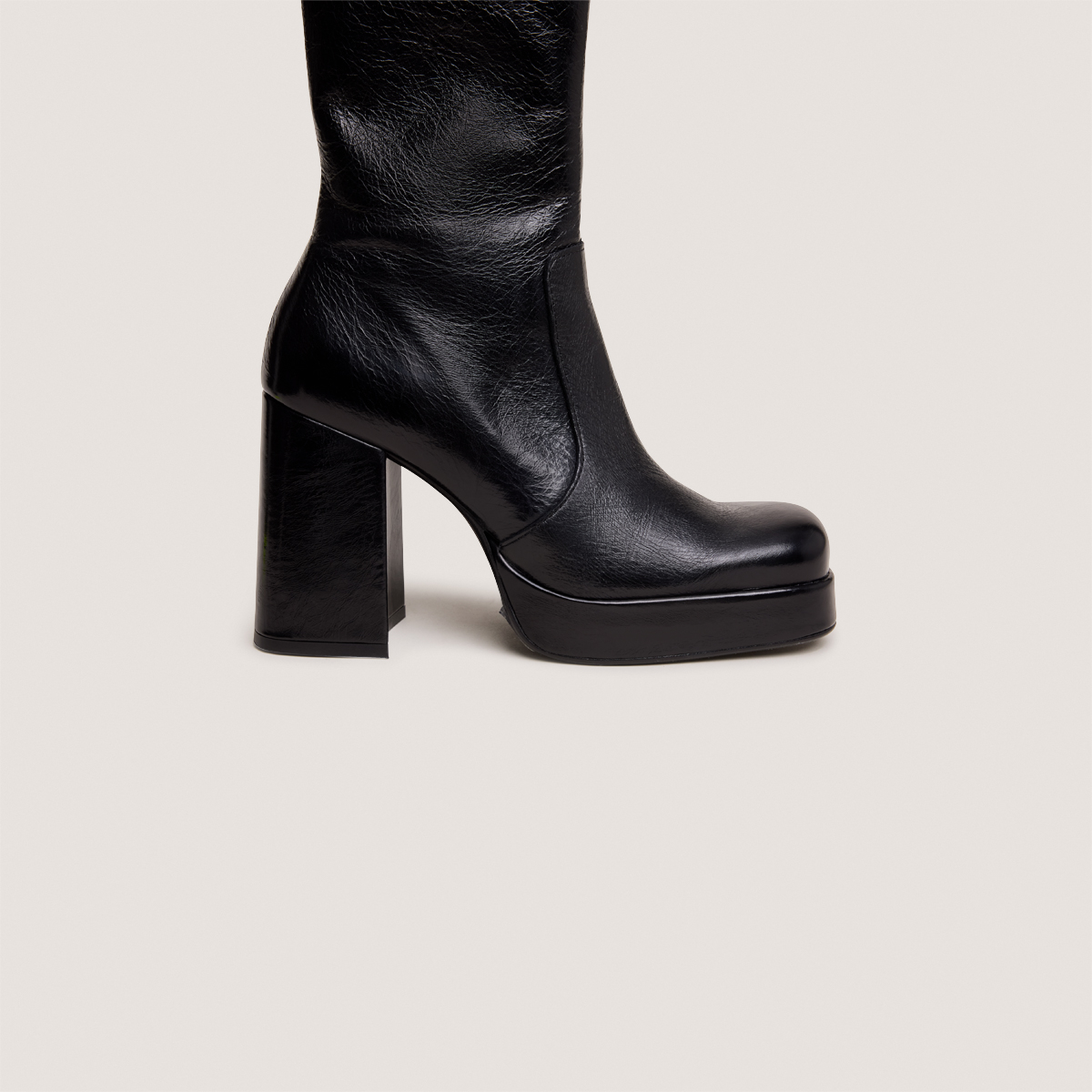 Bottines à talons et à bouts carrés – Image 3