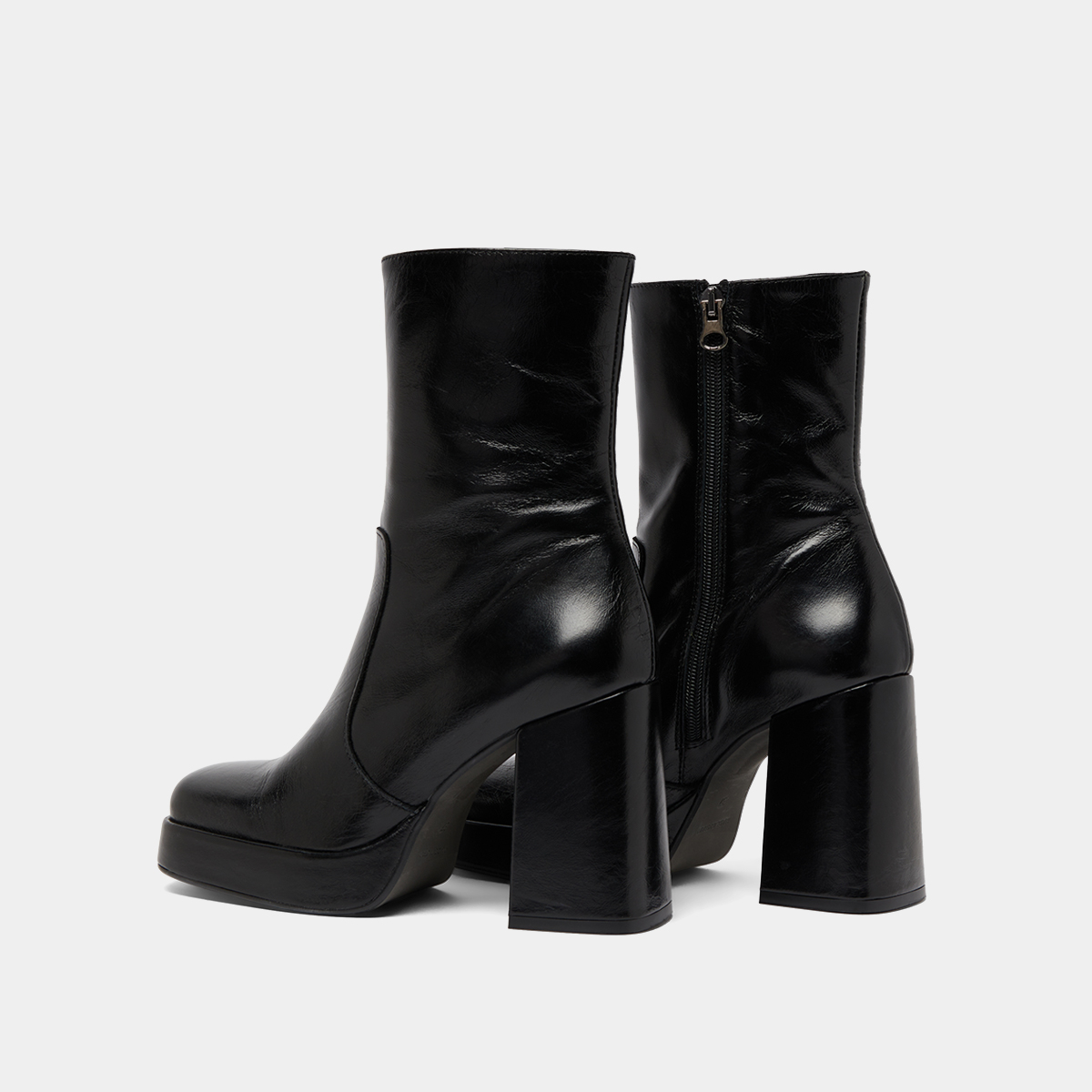 Bottines à talons et à bouts carrés – Image 6
