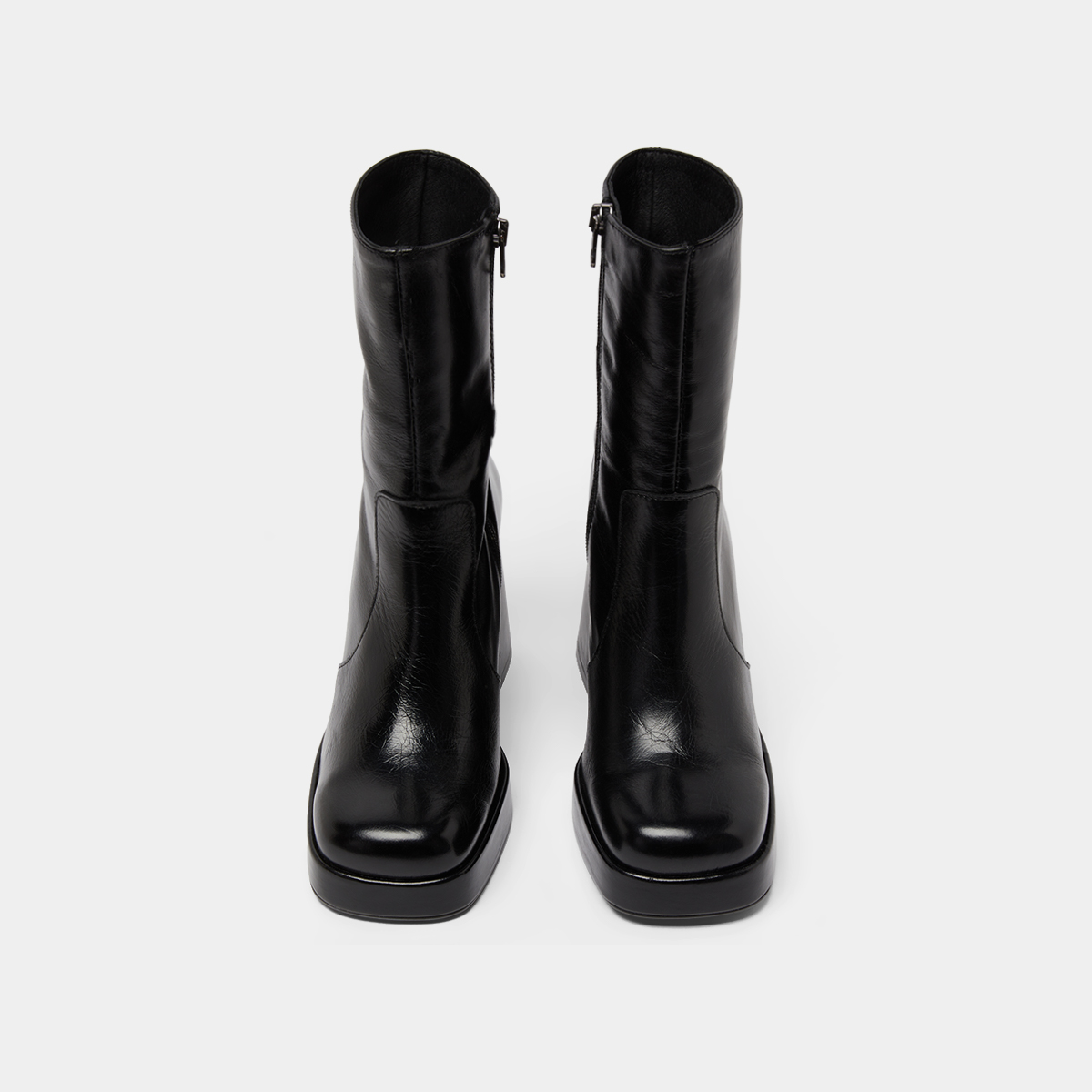 Bottines à talons et à bouts carrés – Image 7