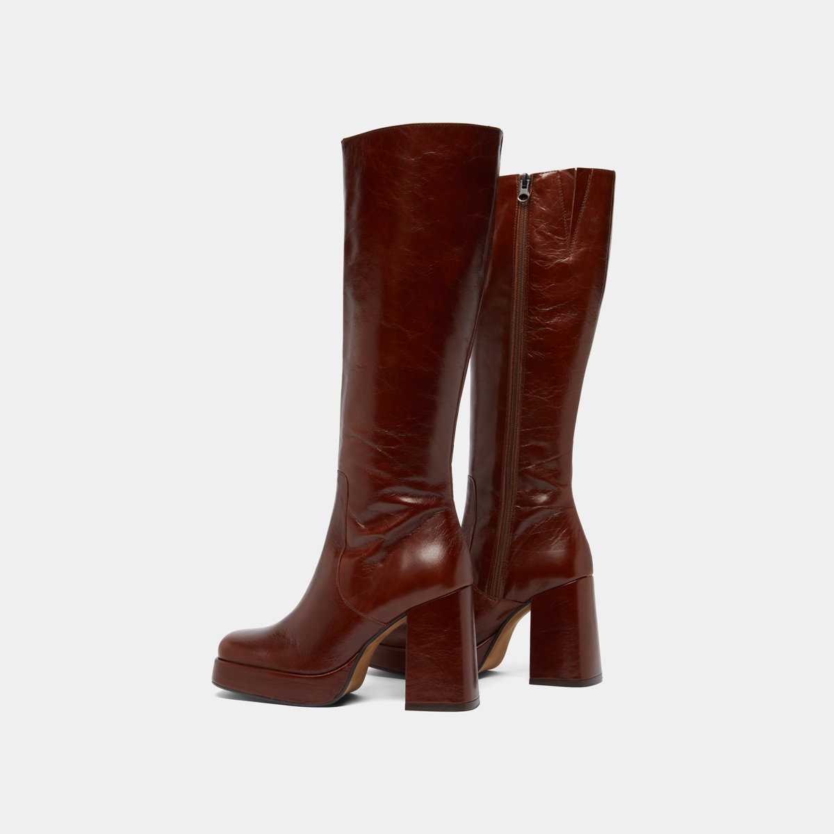 Bottes à talons et bouts carrés – Image 6