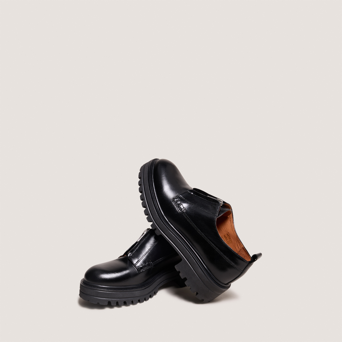 Derbies à fermetures éclairs et semelles... – Image 4