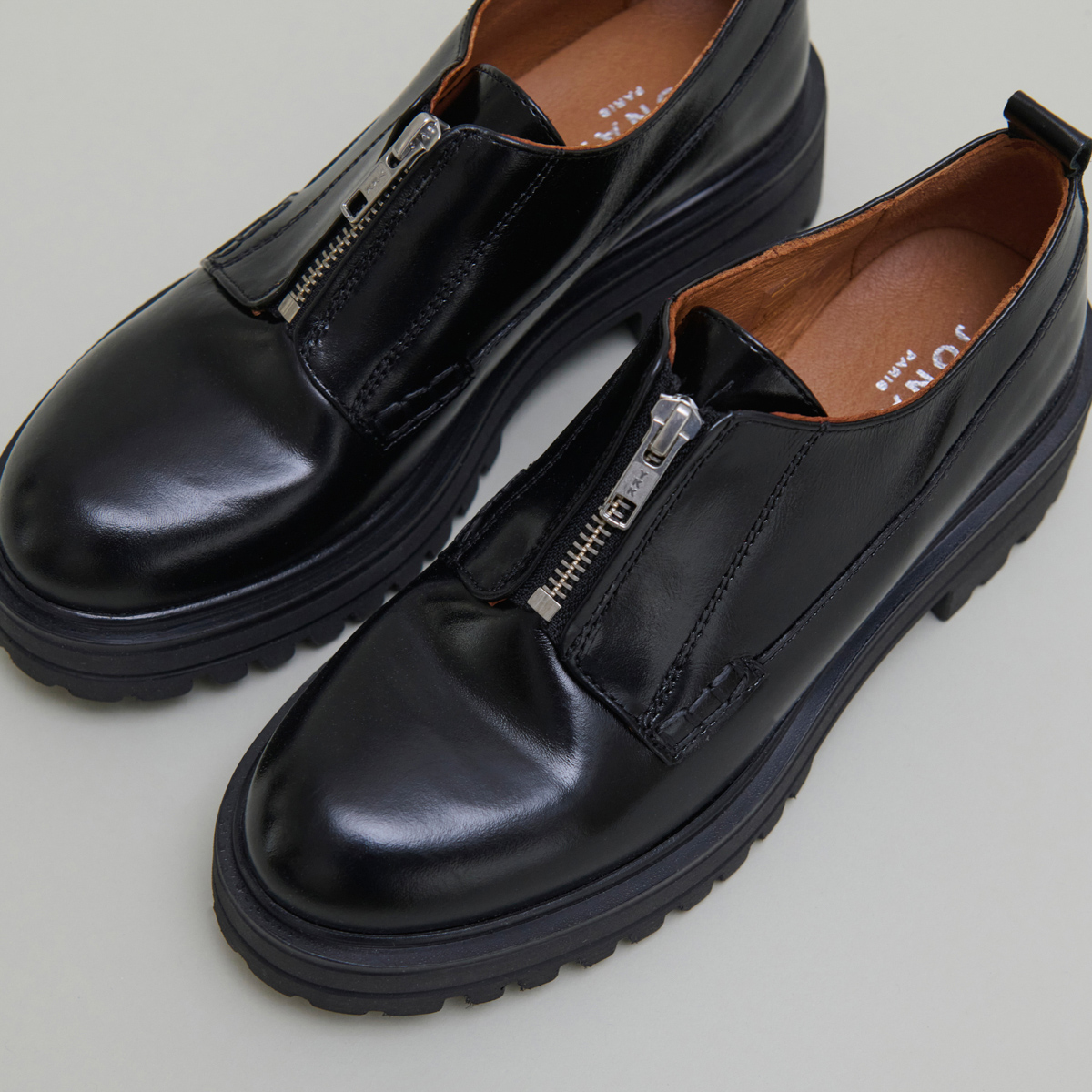 Derbies à fermetures éclairs et semelles... – Image 5