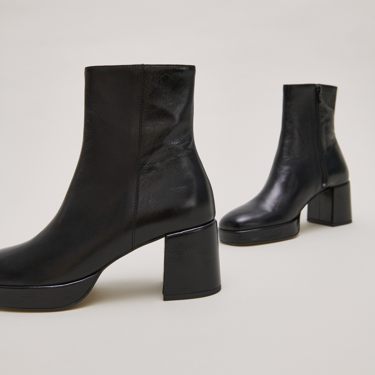 Bottines à bouts carrés – Image 5