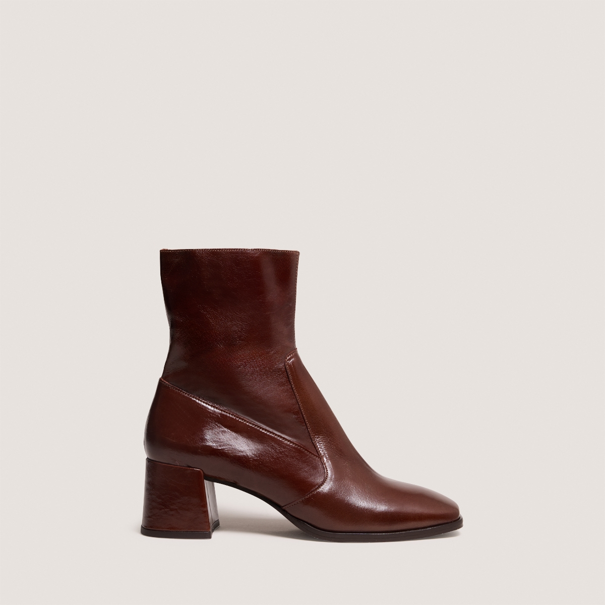 Bottines à bouts ovales