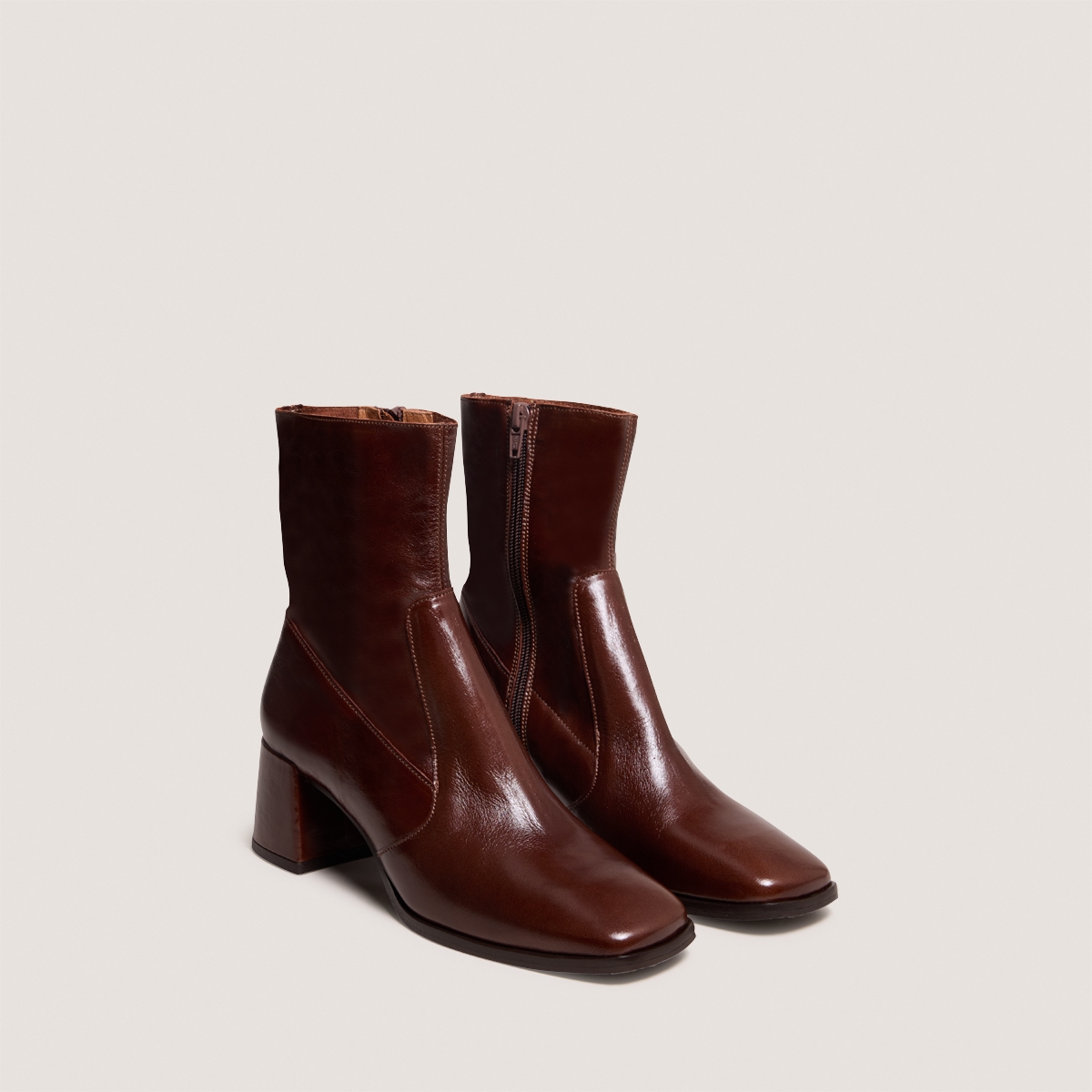 Bottines à bouts ovales – Image 2
