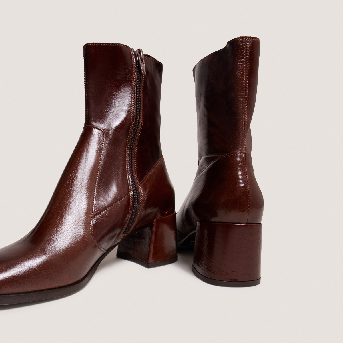 Bottines à bouts ovales – Image 4