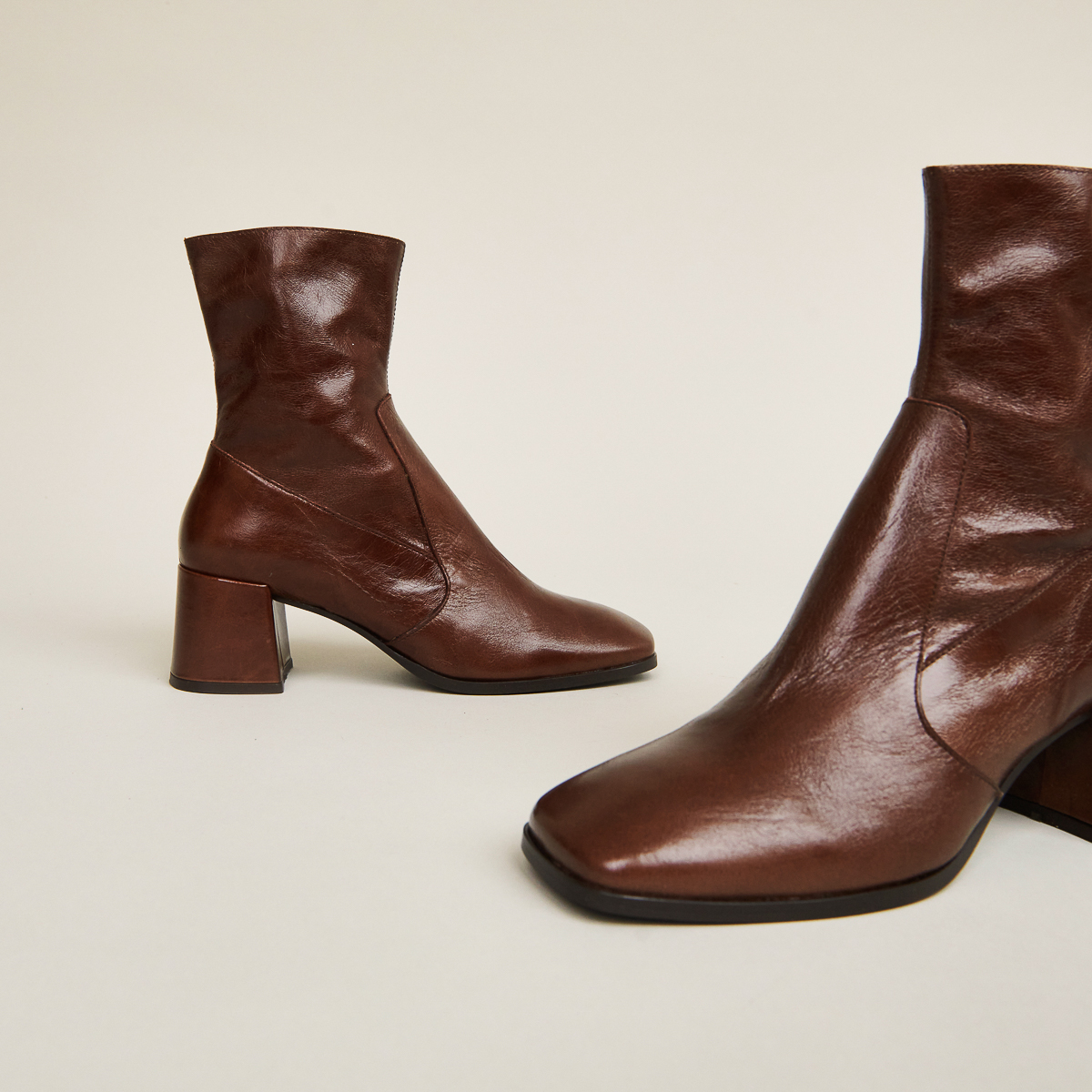 Bottines à bouts ovales – Image 5