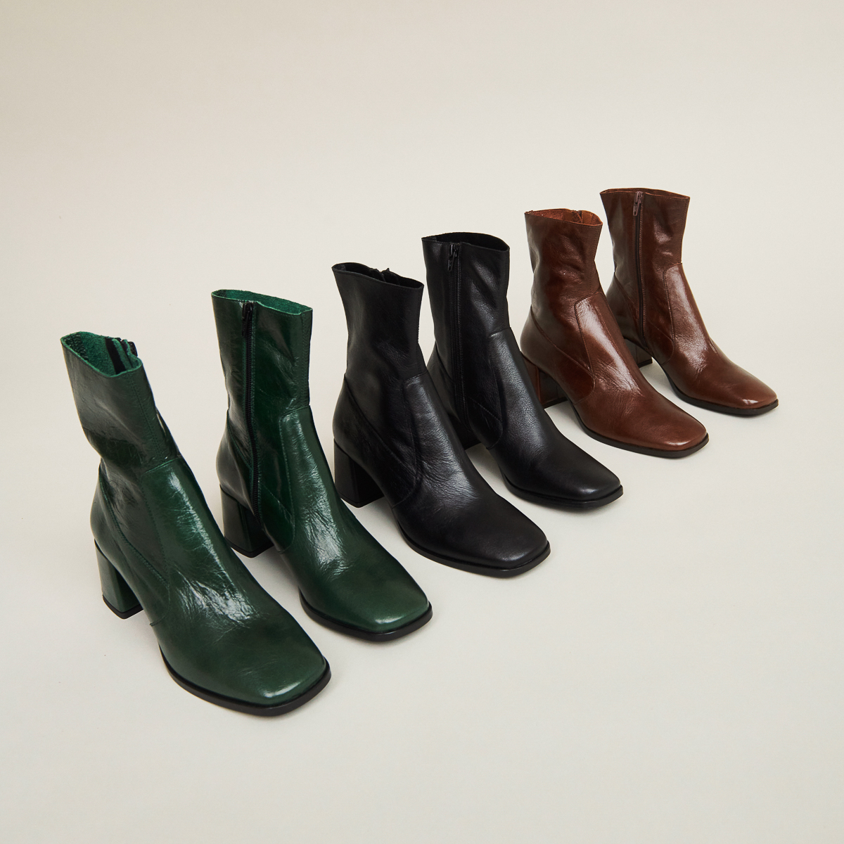 Bottines à bouts ovales – Image 7