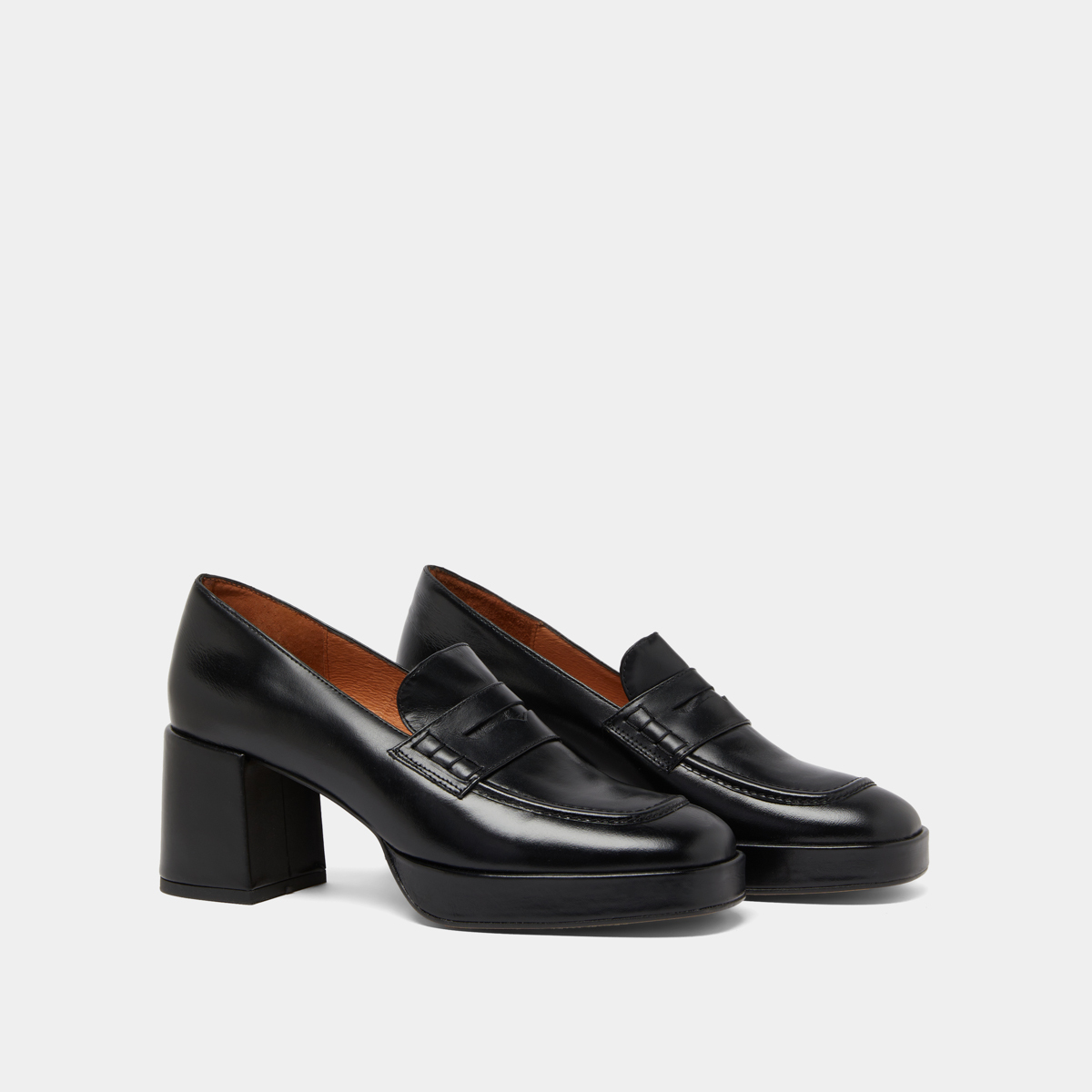 Mocassins à talons et bouts arrondis – Image 4