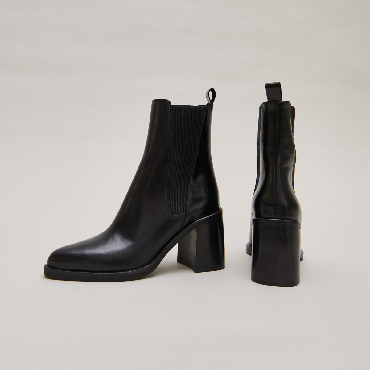 Boots à talons hauts et élastiques – Image 5