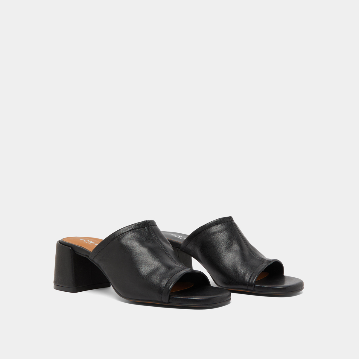Mules à talons et bouts ouverts – Image 4