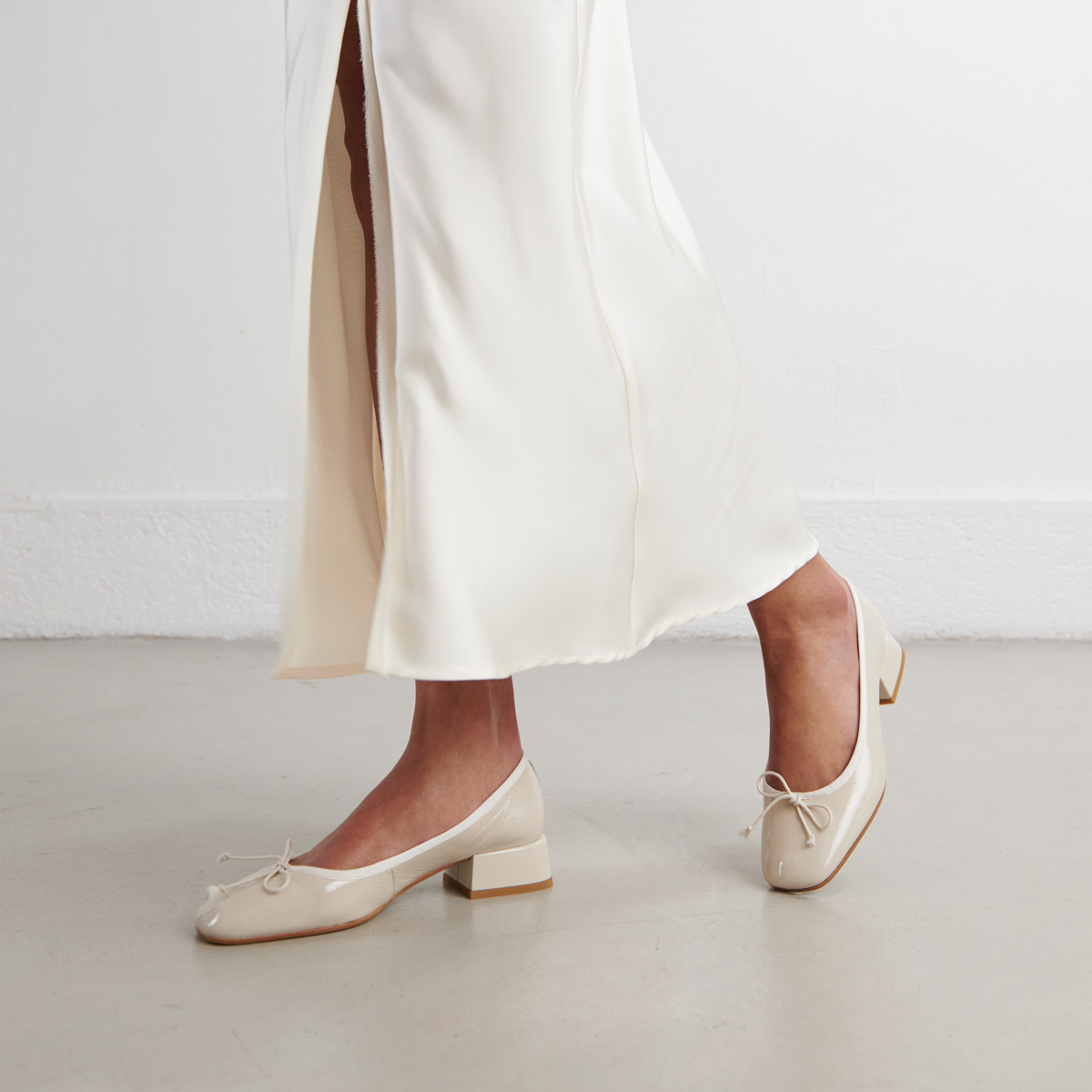 Ballerines à talons