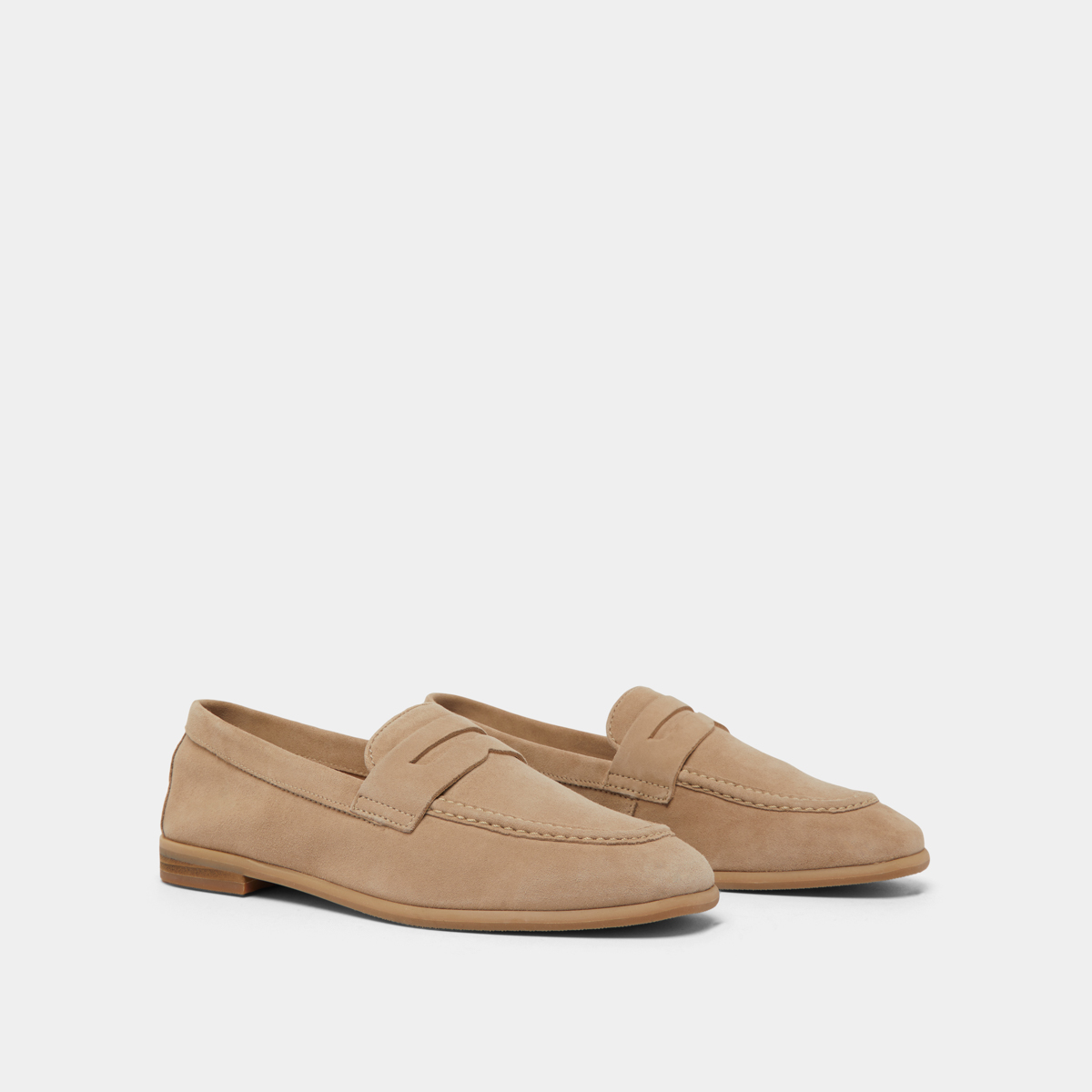 Mocassins à talons plats et bouts arrond... – Image 4