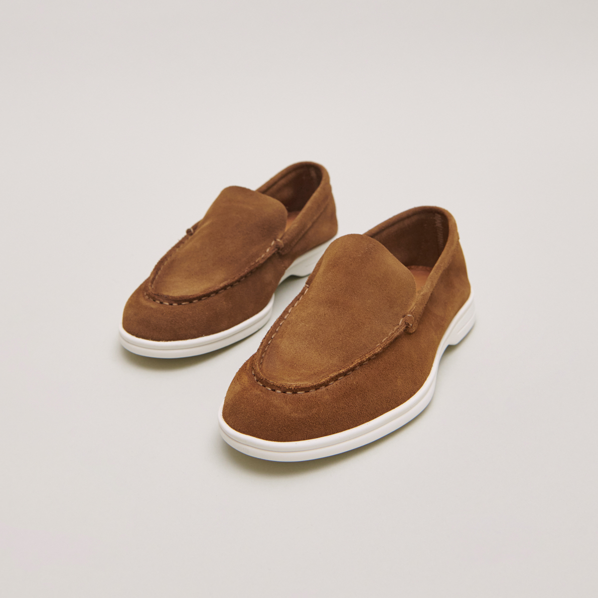Mocassins à bouts arrondis