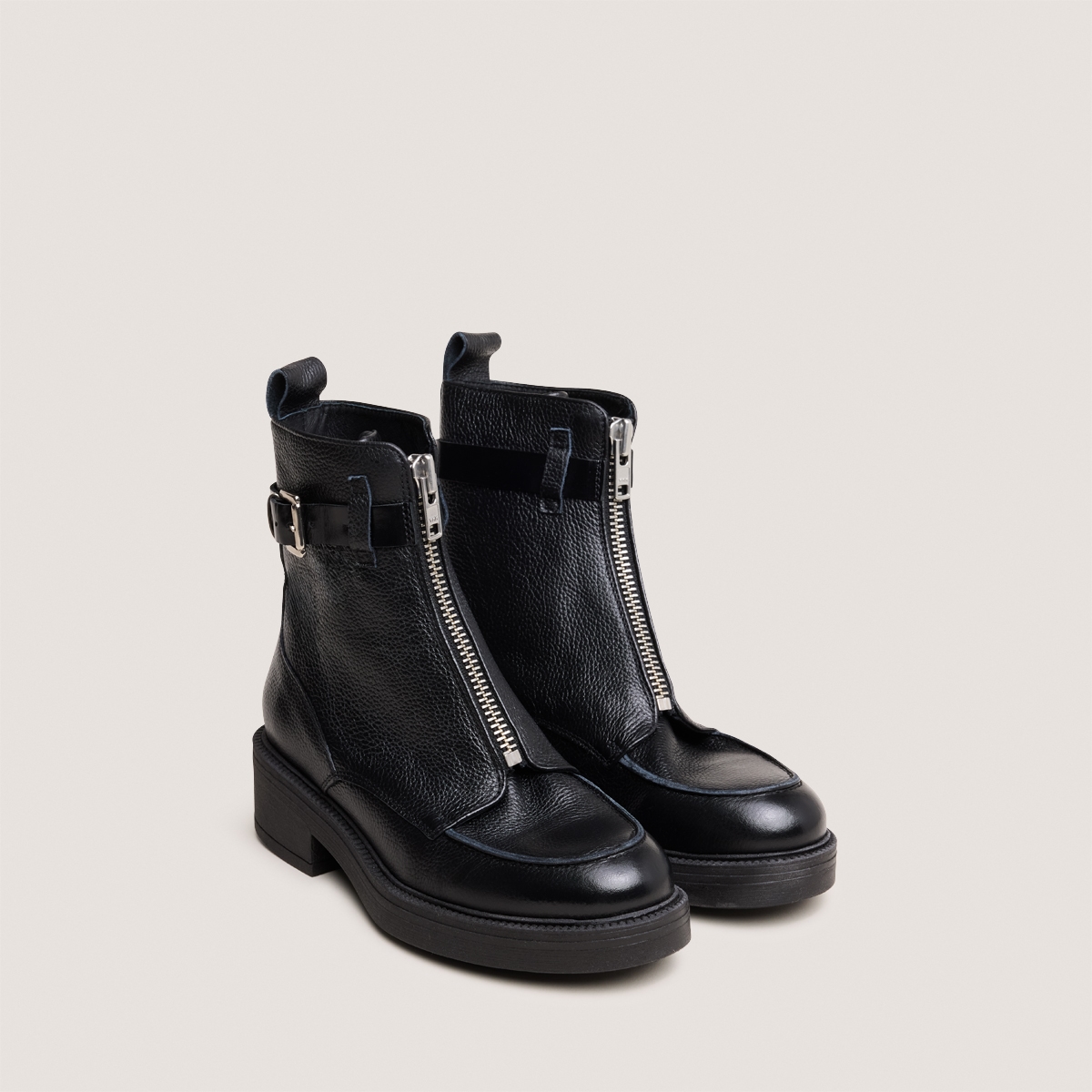 Boots à fermetures éclairs
