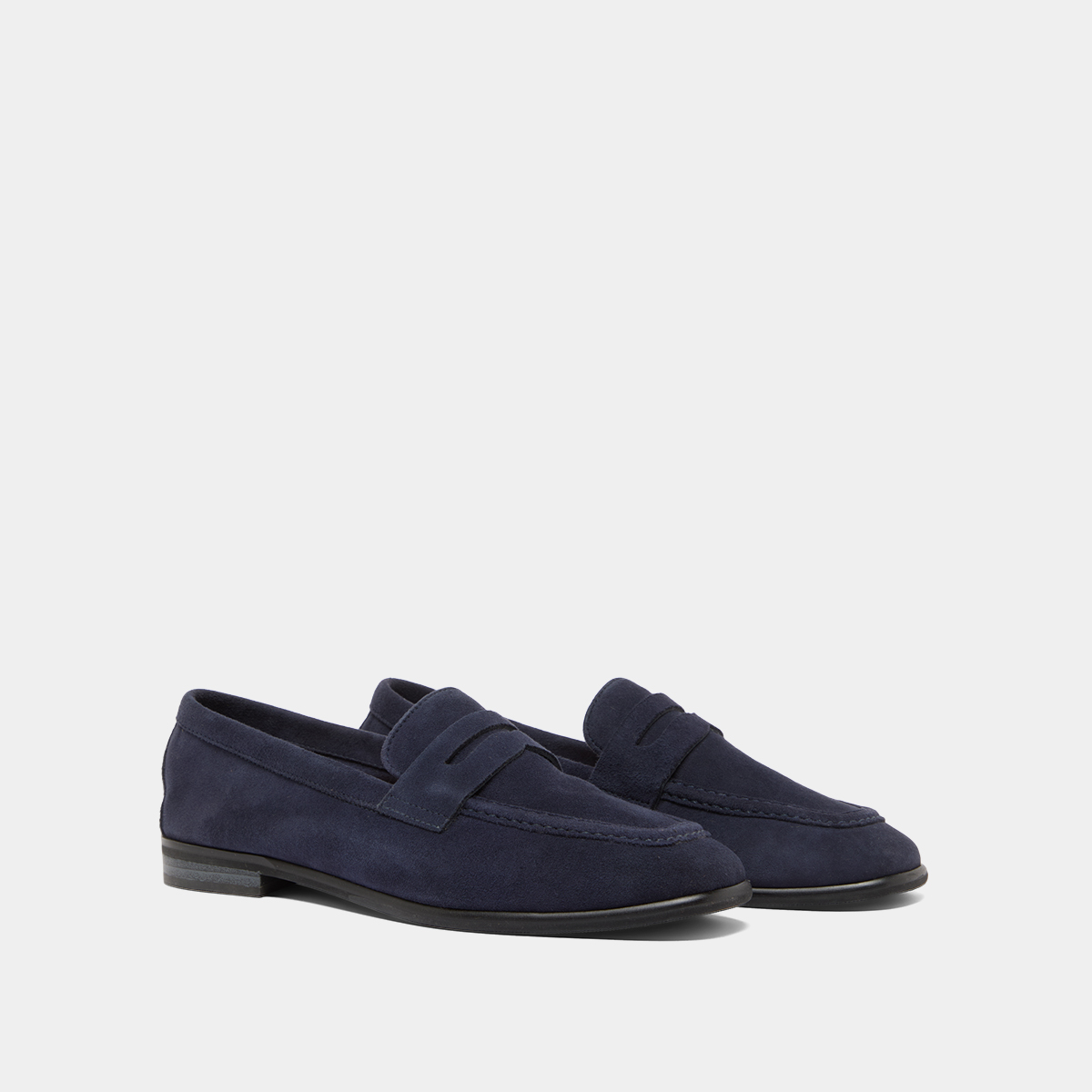 Mocassins à talons plats et bouts arrond... – Image 4