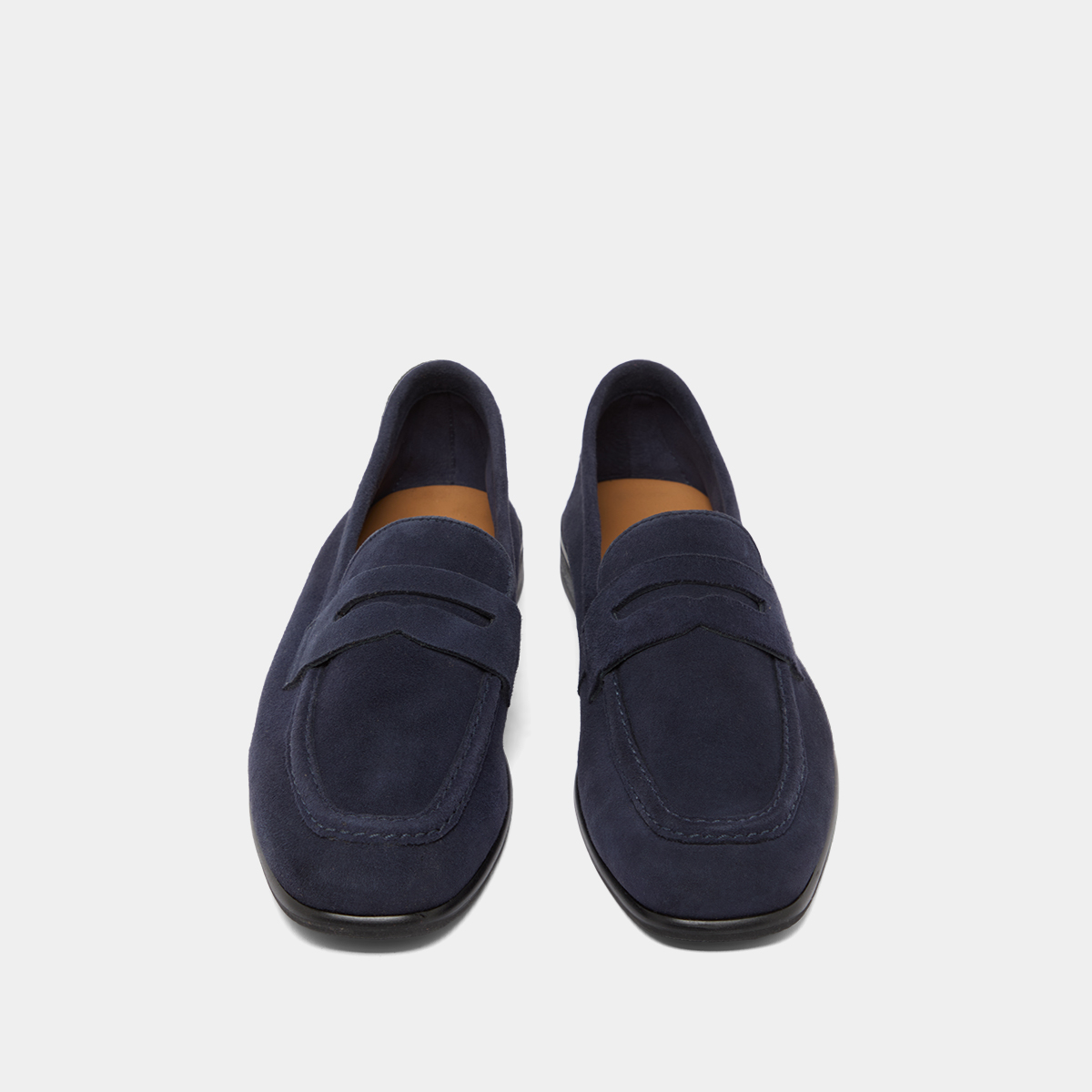 Mocassins à talons plats et bouts arrond... – Image 7