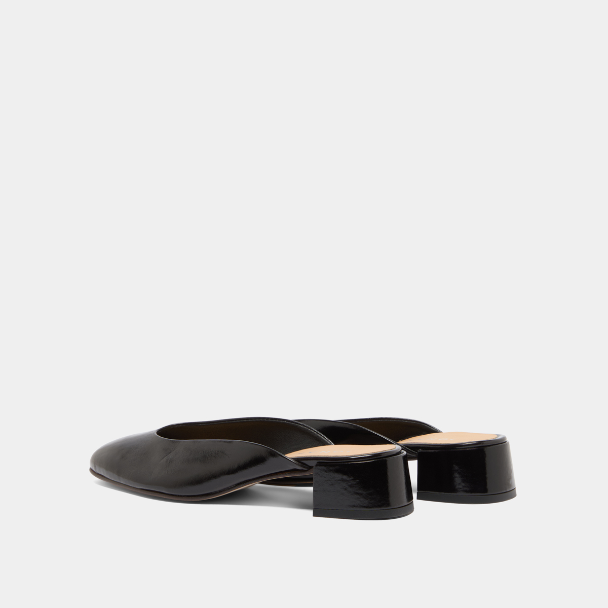 Mules à bouts ronds et petits talons – Image 6