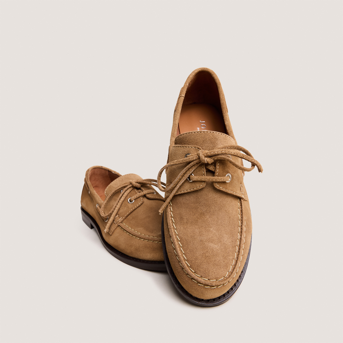 Mocassins à lacets épais