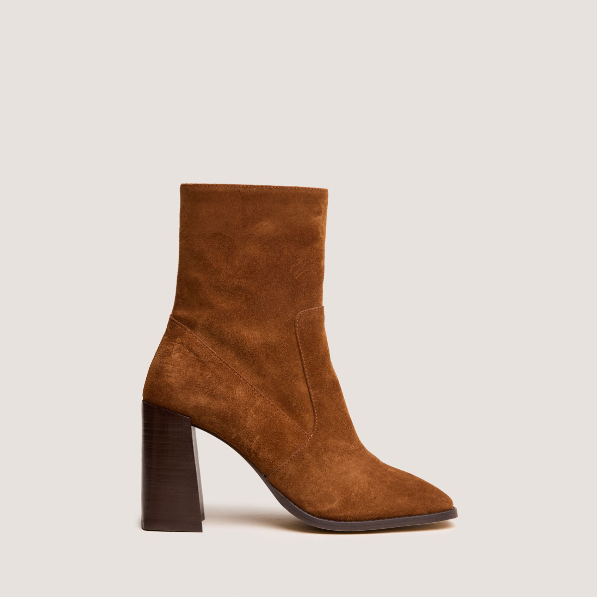 Bottines à talons et bouts carrés – Image 2