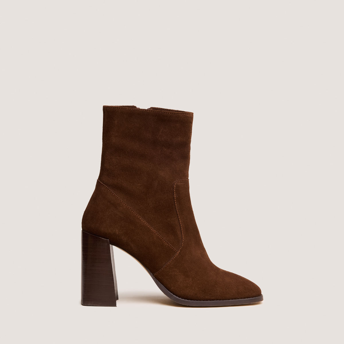 Bottines à talons et bouts carrés – Image 2