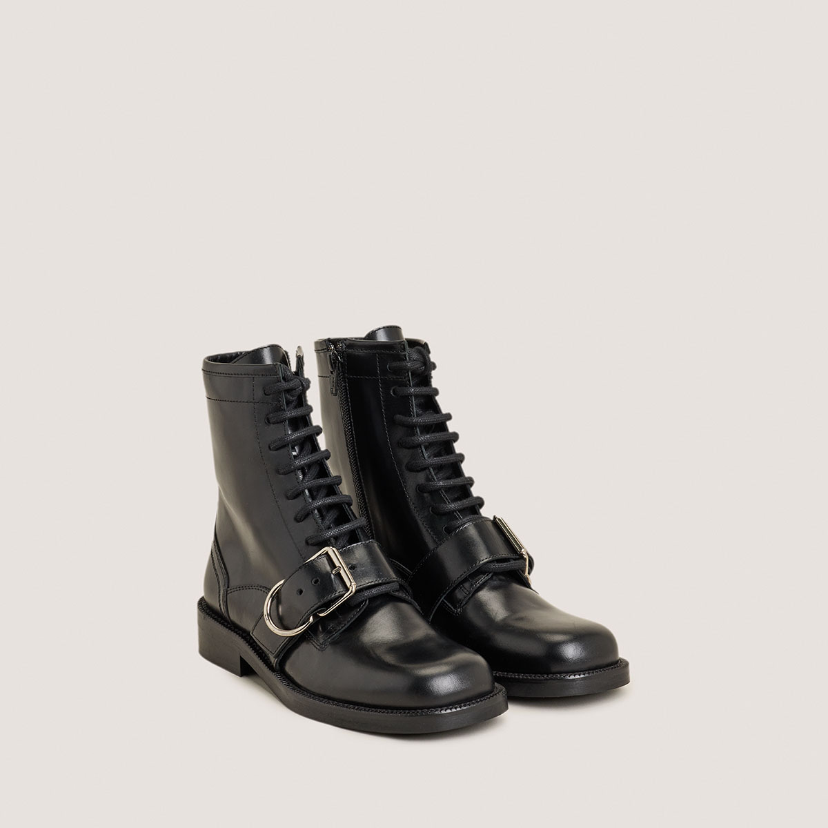 Boots à lacets et boucles – Image 3