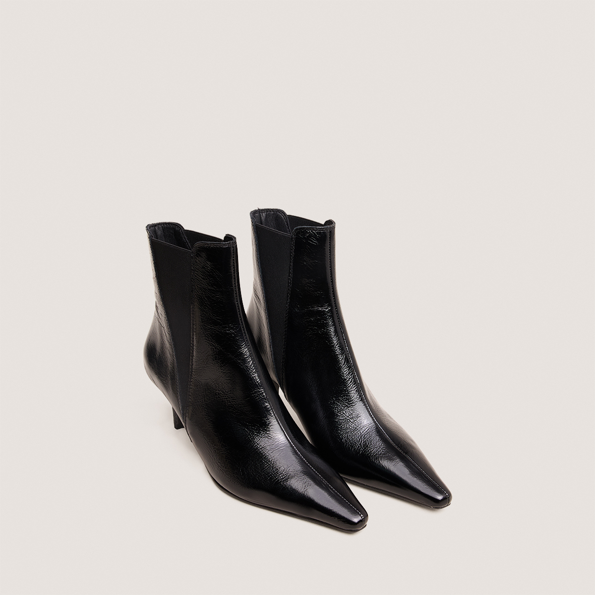 Bottines à talons fins et bouts pointus – Image 4