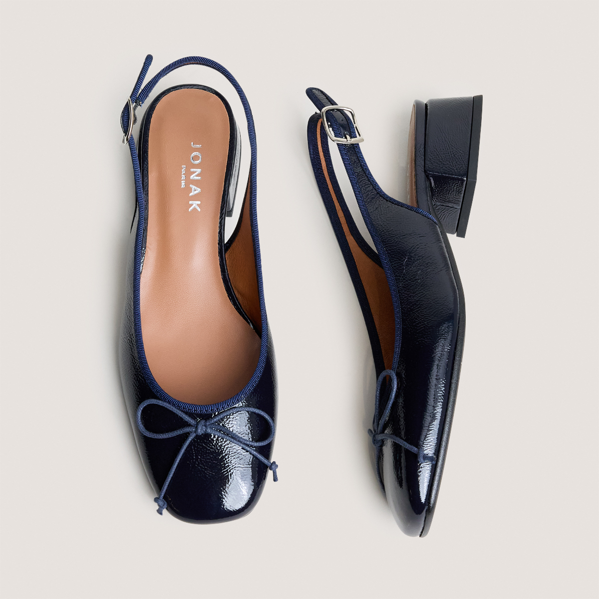 Ballerines slingbacks