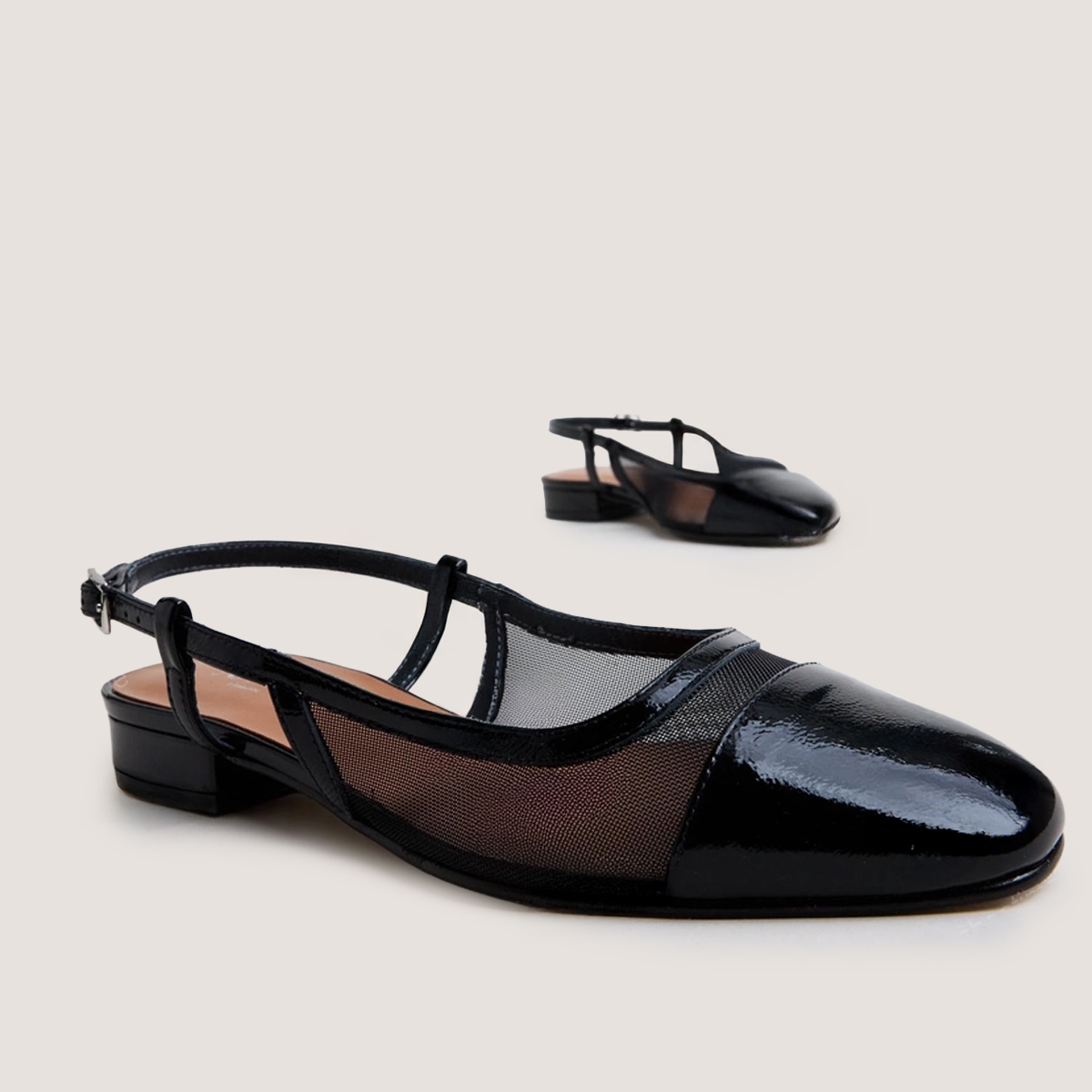 Ballerines slingbacks