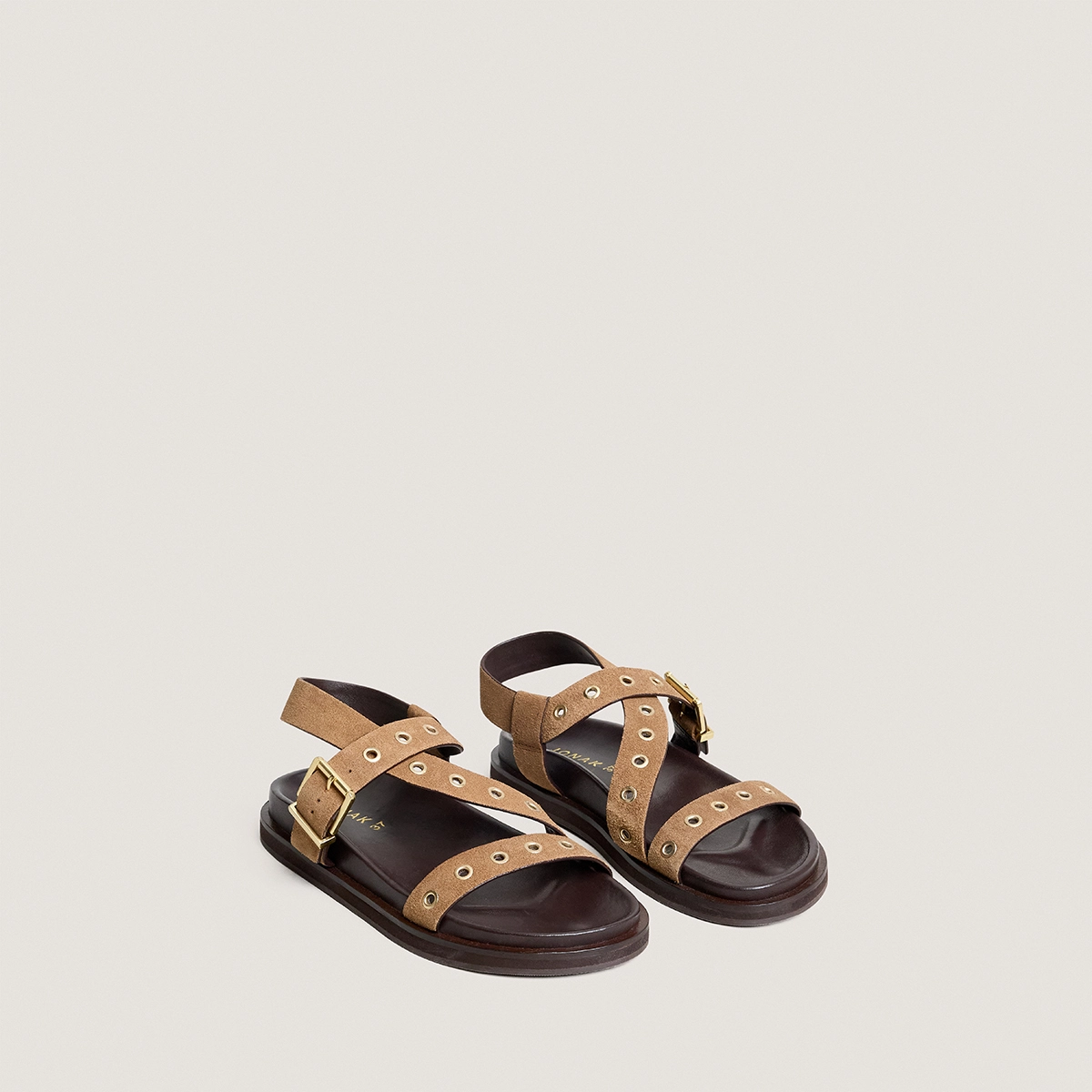 Sandales à brides et œillets – Image 3