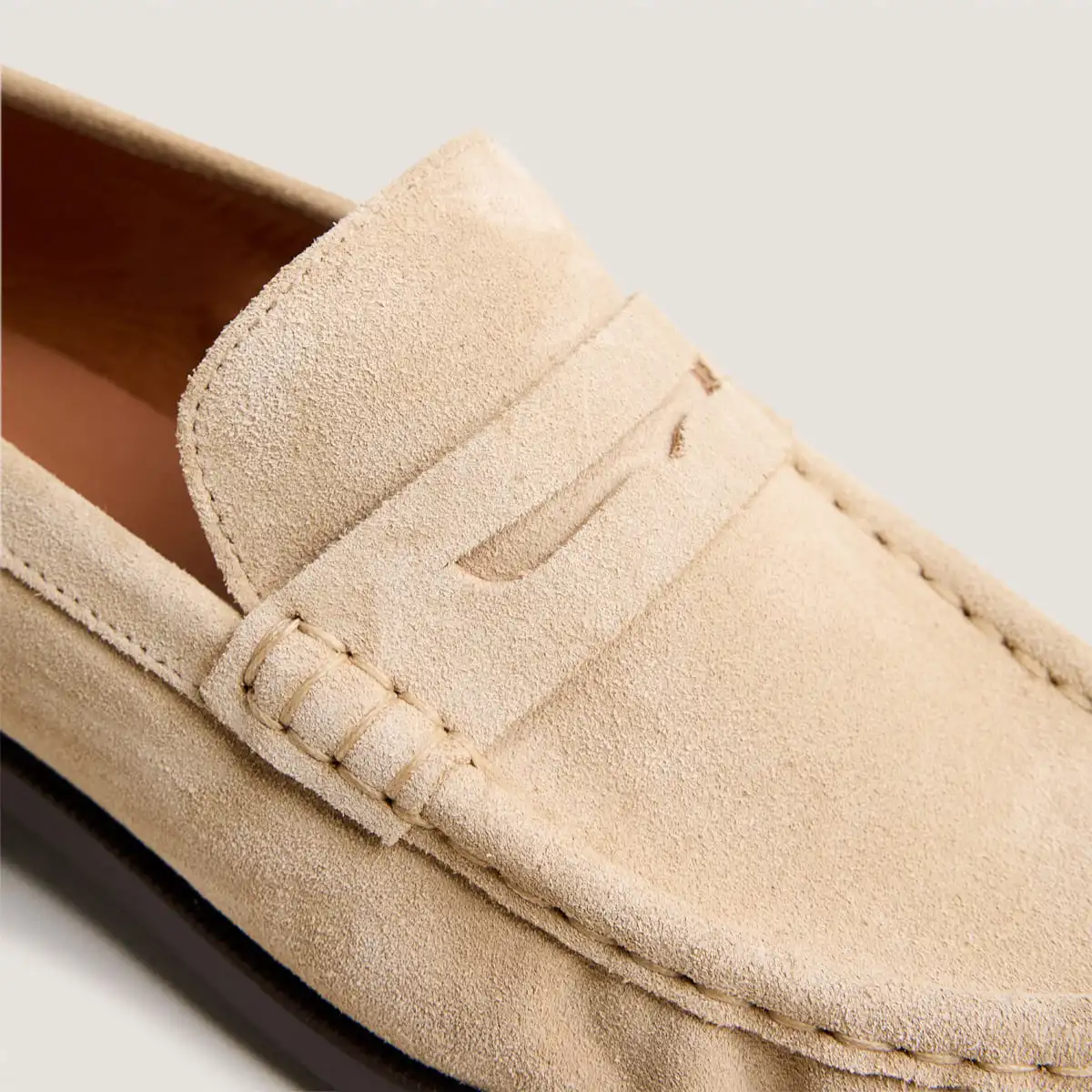 Mocassins à bouts ronds