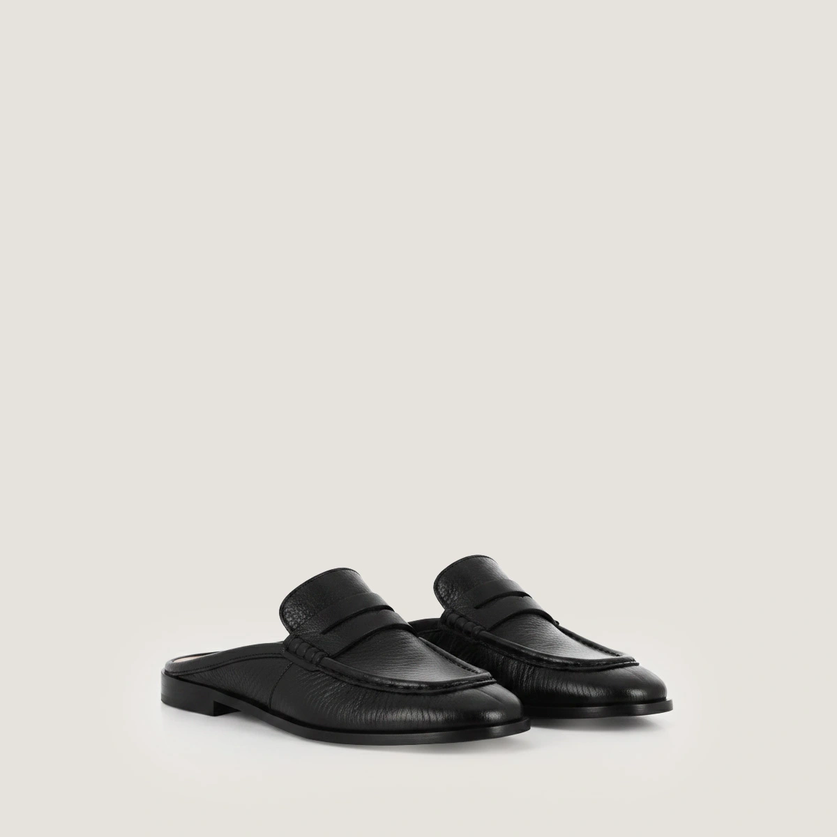 Mocassins à bouts arrières ouverts