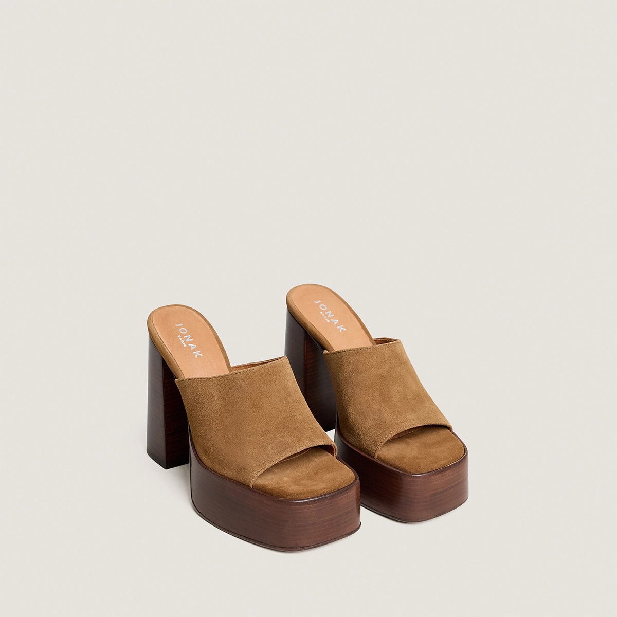 Mules à talons et bouts ouverts – Image 4